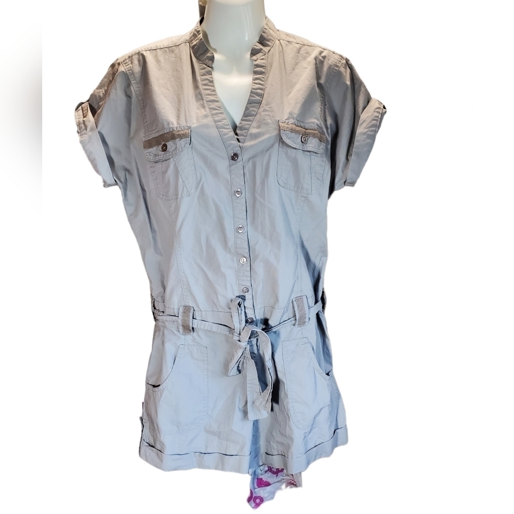 ANDREW & Co. Utility romper L
